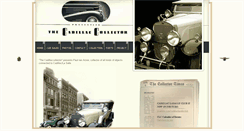 Desktop Screenshot of cadillaccollector.com